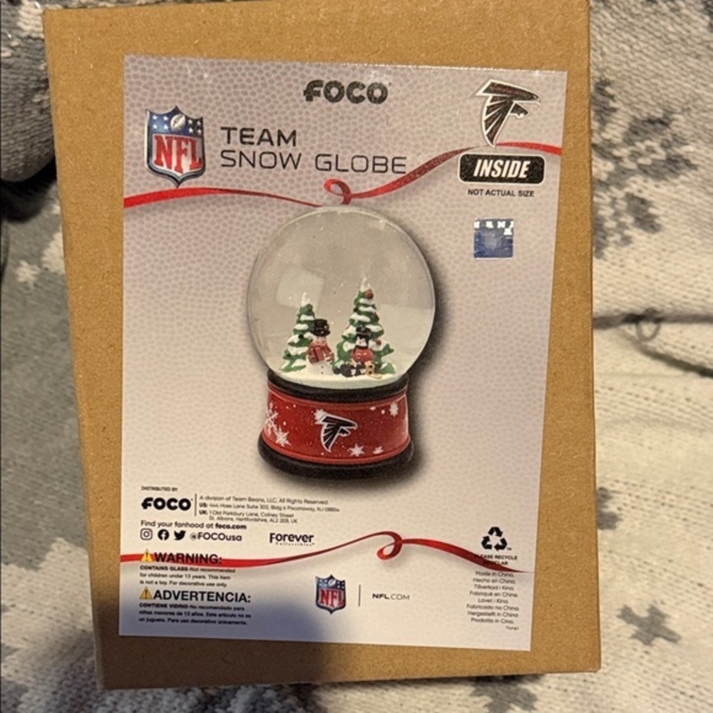 NFL Atlanta Falcons Team Snow Globe - FOCO